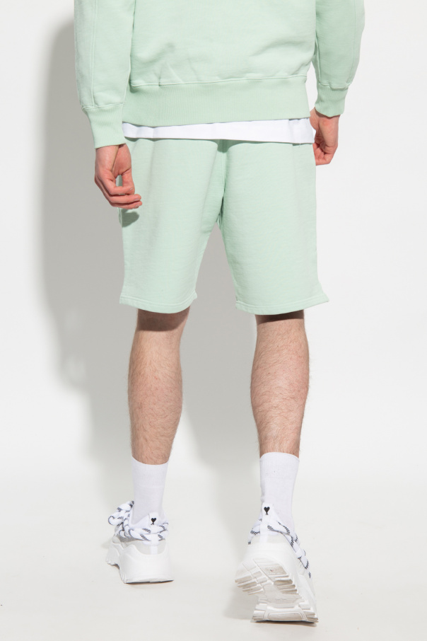 【送料&関税込】Ami Alexandre Mattiussi Suede Shorts Ami Alexandre Mattiussi Low Rise ALEX FIT Denim Shorts men